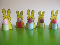 Thema Pasen - paaseieren geschilderd - Kinderopvang The Bunnies Ewijk