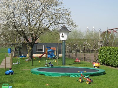 De trampoline is favoriet - Kinderopvang The Bunnies Ewijk